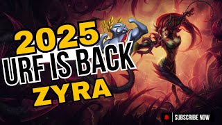 Zyra URF Mode PLANT MAYHEM in 2025! 🌿💥 | League of Legends Insane Gameplay