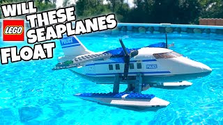 DO THESE LEGO SEAPLANES FLOAT?