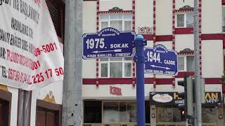 Başkent'te yoğun yağışlar sebebi ile zarar gören tabelalara onarım yapıldı.