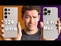 S24 Ultra vs. iPhone 16 Pro Max - Which is Better?