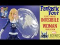 Marvel Legends Retro Fantastic Four INVISIBLE WOMAN Sue Storm Vintage F4 ToyBiz Card Figure Review