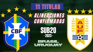 Brasil se enfrenta Uruguay por el Hexagonal Final | ALINEACIONES CONFIRMADAS Y LA PREVIA