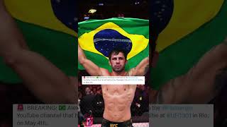 Alexandre Pantoja To Defend His Belt At UFC 301 In Brazil! But Against Who?