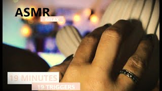 ||ASMR|| 19 Minuts 19 Triggers|| Te ayudo a DORMIR PROFUNDAMENTE  haciendo TAPPING... #relaxtime