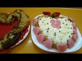 2 heart shaped puff pastry cakes for valentine s day