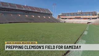Weather Week: Prepping Clemson's field for gameday