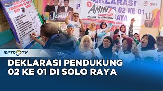 15 Simpul Relawan 02 di Solo Raya Pindah Dukungan Ke Paslon 01