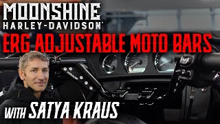 ERG Adjustable Moto Bars WITH Satya Kraus | Moonshine Harley-Davidson | Shop Talk Episode 45