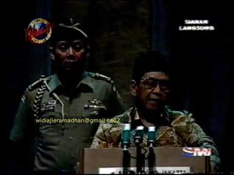 Pidato Presiden Abdurrahman Wahid Gus Dur Pada Natal Tahun 2000 - YouTube