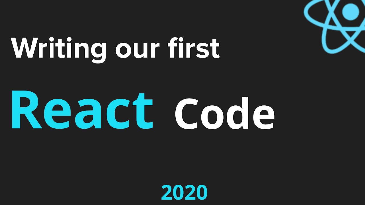 ReactJS Tutorial 3 - Writing First Code In React.js - YouTube