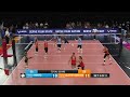 au pro volleyball game 1 khat bell nice kill marlie monserez nice set