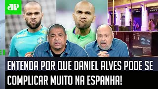 "Gente, o Daniel Alves TÁ PRESO e agora pode até..." Vídeo de CÂMERA DE SEGURANÇA COMPLICA jogador!
