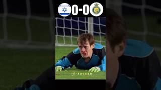 Goalkeeper Get Palestine Revenge Al Nassr vs Israel | Penalty Shootout #shorts #Football