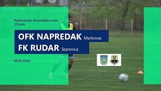 25. OFK Napredak  - 2:0 -  Rudar Stamnica