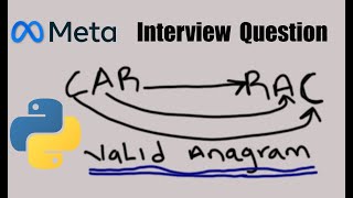 Valid Anagram. LeetCode 242 Solution Explained. Python