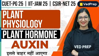 Plant Physiology | Plant Hormone | Auxin |CUET PG 25|IIT JAM 25|CSIR NET 25| VedPrep Biology Academy