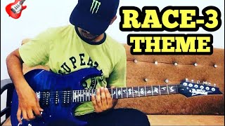 RACE-3 THEME MUSIC ELECTRIC GUITAR COVER | Bollywood Hindi Songs on Electric Guitar | FUXiNO