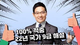 2022년 국가 9급 행정학 해설강의