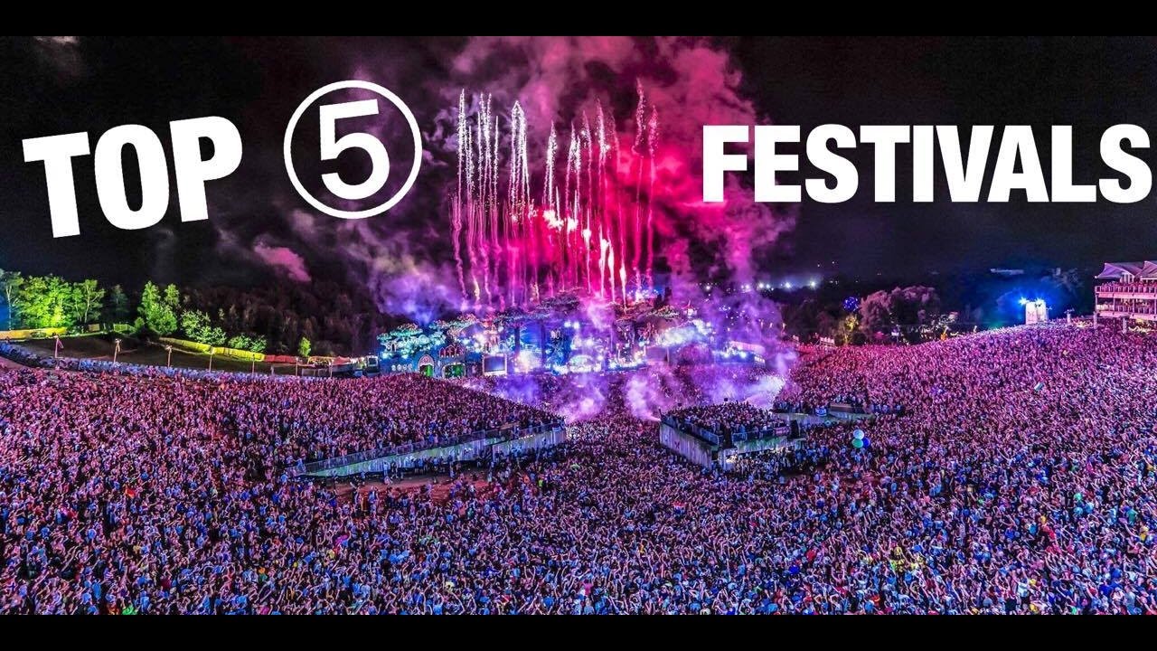 TOP 5 DES MEILLEURS FESTIVALS AU MONDE !! - YouTube