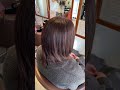 【和漢彩染】luc染めbefore after髪を傷めずに染めたい人はこちら【自由が丘美容室13 s hair】 和漢彩染 haircolor beautysalon shorts