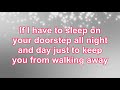 Brett Young — Ain't Too Proud To Beg (Lyrics)
