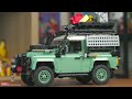 lego 10317 land rover classic defender 90 樂高縮時攝影開箱 玩具人編輯部 speed build u0026 unboxing