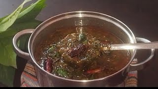 சிவப்பு தண்டுக்கீரை கடையல்/Red Spinach Sambar/Anitha's Kitchen Tamil