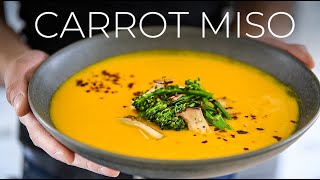 Carrot + Miso Soup so delightful you'll be running to U-MAMI