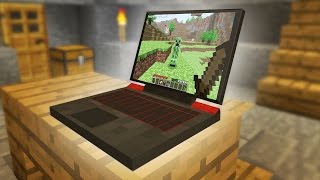 DZIAŁAJĄCY LAPTOP W MINECRAFT!