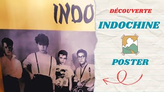 Trouvaille inattendue 💢affiche vintage du groupe INDOCHINE