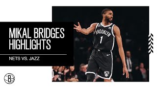 Mikal Bridges Highlights | Brooklyn Nets vs. Utah Jazz | 3.2.23
