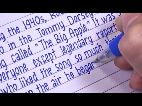 Simple Print Handwriting Style English Handwriting Practice New