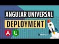Angular universal deployment ( angular 6/7 & angular cli)