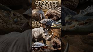 Nature’s Bulletproof: Armored Animals #shorts