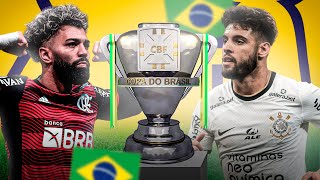 Simulei a FINAL da COPA do BRASIL 2022 🏆 Gabigol mitou?! 🔥l Flamengo x Corinthians