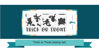 Trinity Stamps Product Closeup- Trick or Treat stamp set