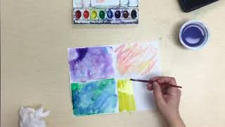 Watercolor Techniques for kids