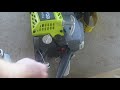 ryobi 14” 37cc 2 cycle gas chainsaw ry3714 …. my first chainsaw