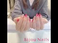 赤のグラデーションネイル 北朝霞にあるネイルサロンbijou nails ビジューネイルズ