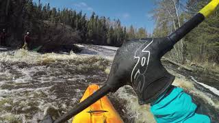 Maskwa River Whitewater Kayaking 2020