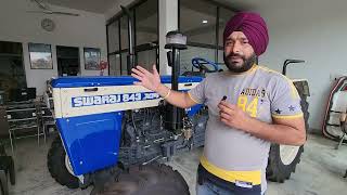 सबसे सस्ता फोर व्हील ड्राइव ट्रैक्टर Swaraj 843 XM 4 wheel drive tractor