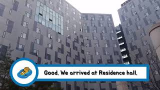 #4 Way to Soongsil university residence hall 1 from International office