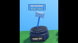 How to get the Zzz Hammer in Roblox Hammers