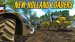 Official New Holland LOADERS DLC Review by Senicadoo