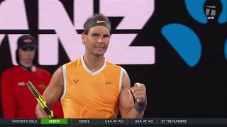 Tennis Channel Live: Rafael Nadal Cruises Into Australian Open Third Round