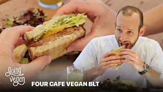 Vegan BLT Review - Four Cafe 🥪 #foodie #foodreview