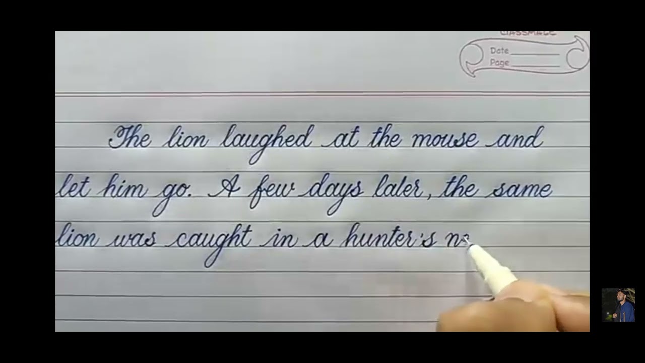 Handwriting Youtube