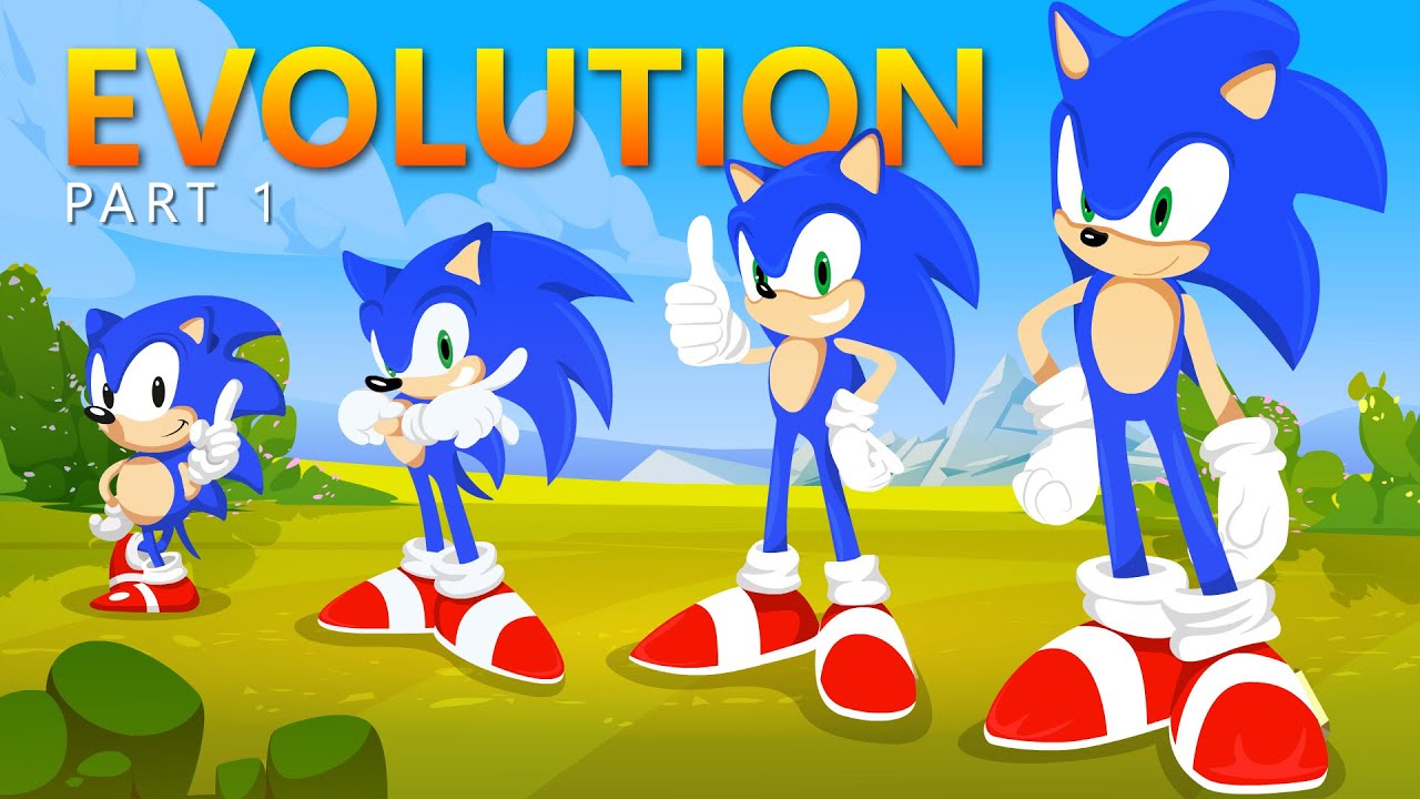 Evolution Of Sonic The Hedgehog - Part 1: The Start Of A Legendary ...