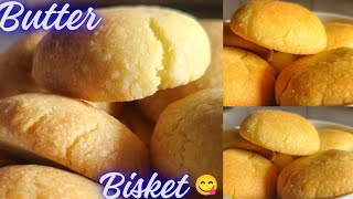 ಬೆಣ್ಣೆಬಿಸ್ಕೆಟ್ ಮನೆಯಲ್ಲಿ ಸುಲಭವಾಗಿ ಮಾಡುವ ವಿಧಾನ | Butter Biscuit Recipe 😋👌