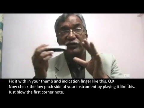 Harmonica Lesson 1 By Rajendra Prasad Saxena Harmonica Lesson 1 By Rajendra Prasad Saxena